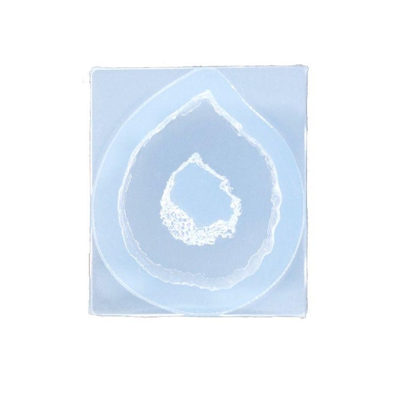 Geode Mold Silicone - Arte Creativo artesanía resina cuarzo roca
