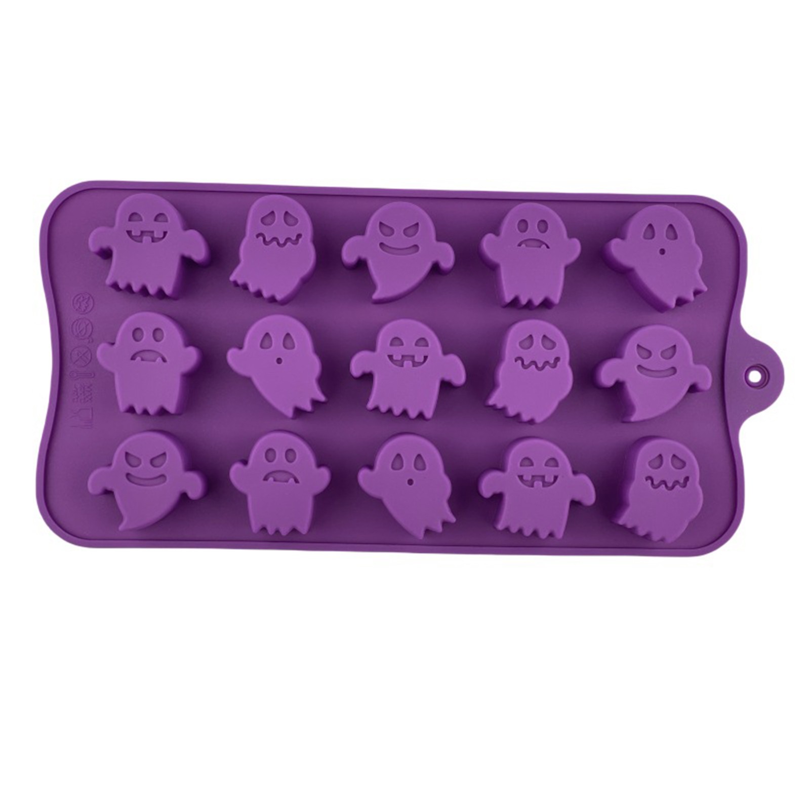 Silicone Mold Tray - Molde de silicona de Halloween, bandeja
