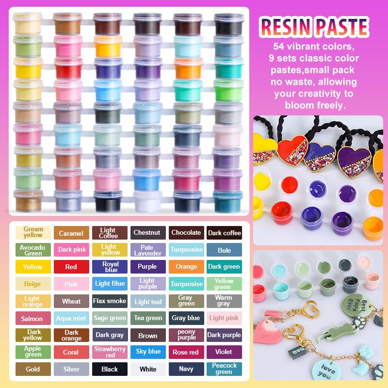 Resin Pigment Set - Juego de 6 colores de pigmento