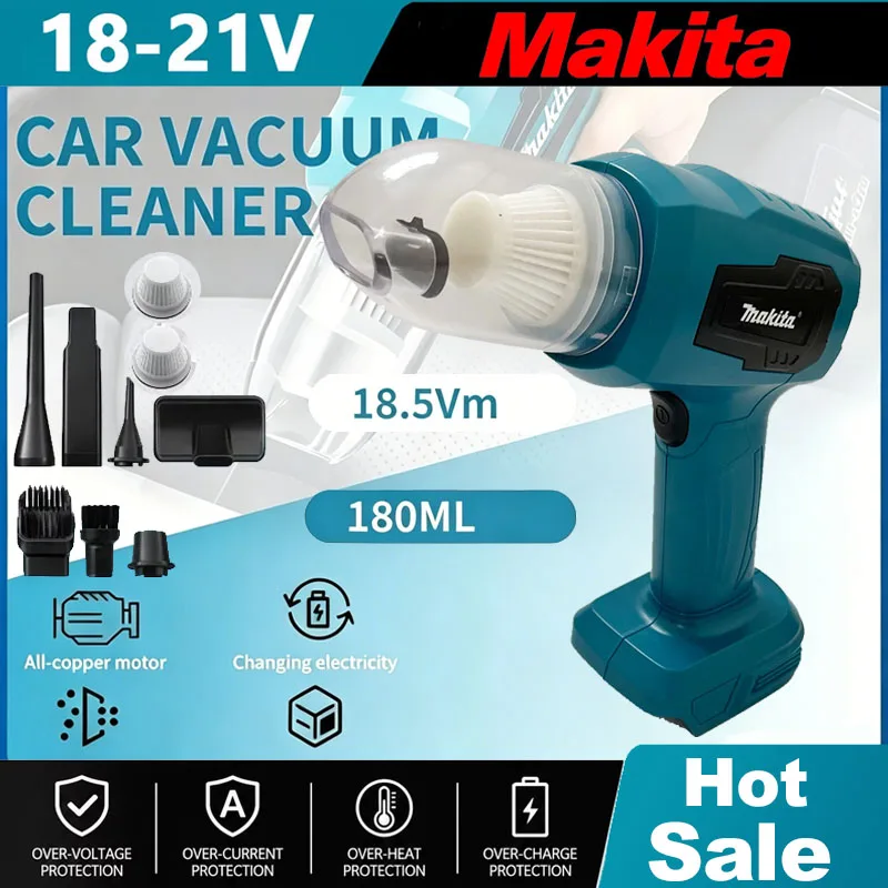 Vacuum Chamber Small - Aspiradora Inalámbrica Makita, Mini Aspiradora para