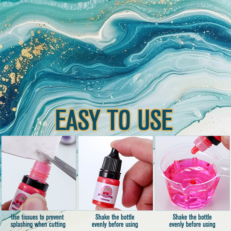 Pigmento de Color de resina ep - Epoxy Uv Resin Kit reseña y precio