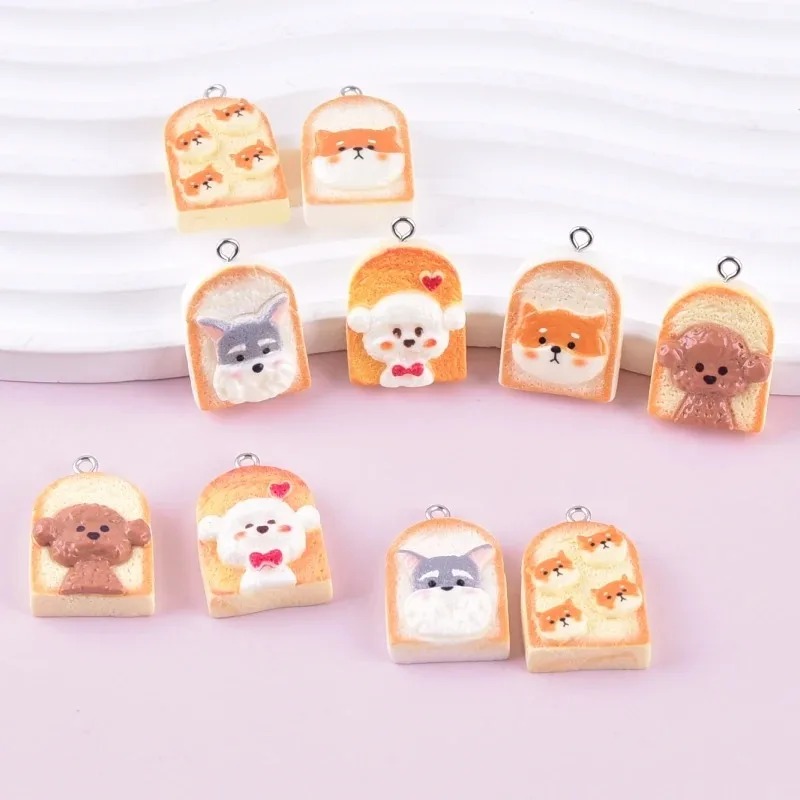 10 piezas de bonitos colgantes - Resin Craft Material reseña y precio