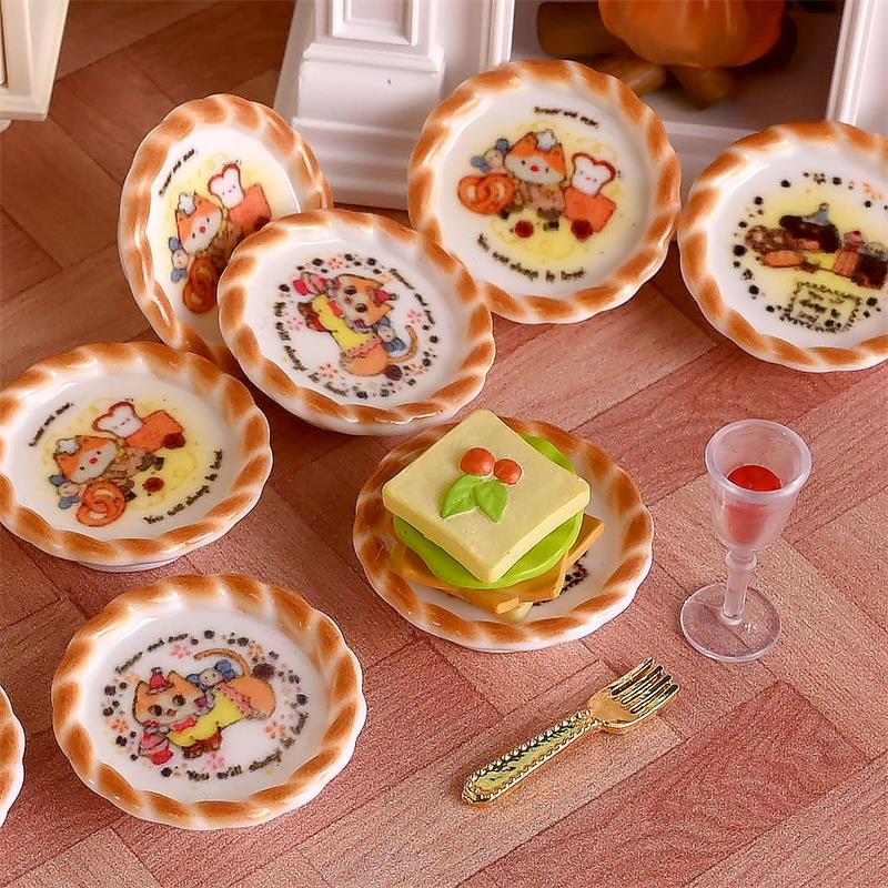10 unids/set casa de muñecas e - Resin Craft Kit reseña y precio