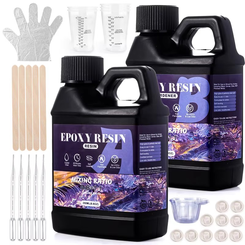 Kit de resina Epoxy 1:1 Easy M - Epoxy Uv Resin Kit reseña y precio