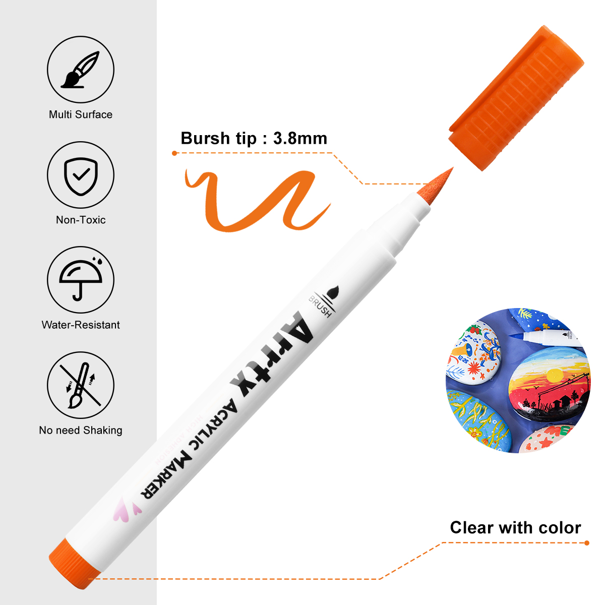 Arrtx 30 colores acrílico Makr - Copic Marker Classic reseña y precio