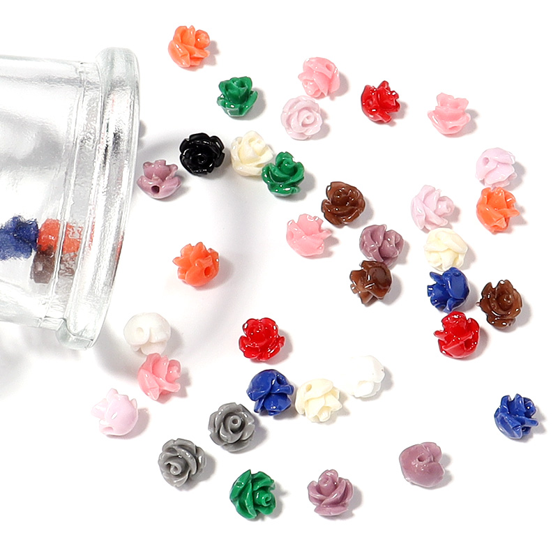 30 Uds. Cuentas de flor de Cor - Flower Preservation Resin reseña y precio