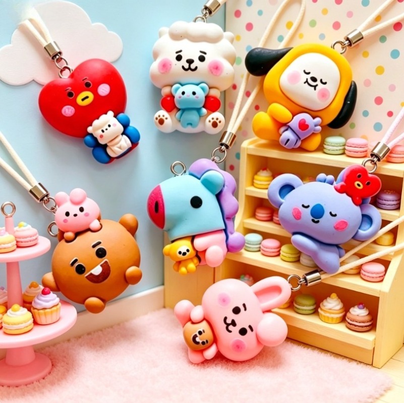 7 piezas de dijes de resina BT - Resin Craft Material reseña y precio
