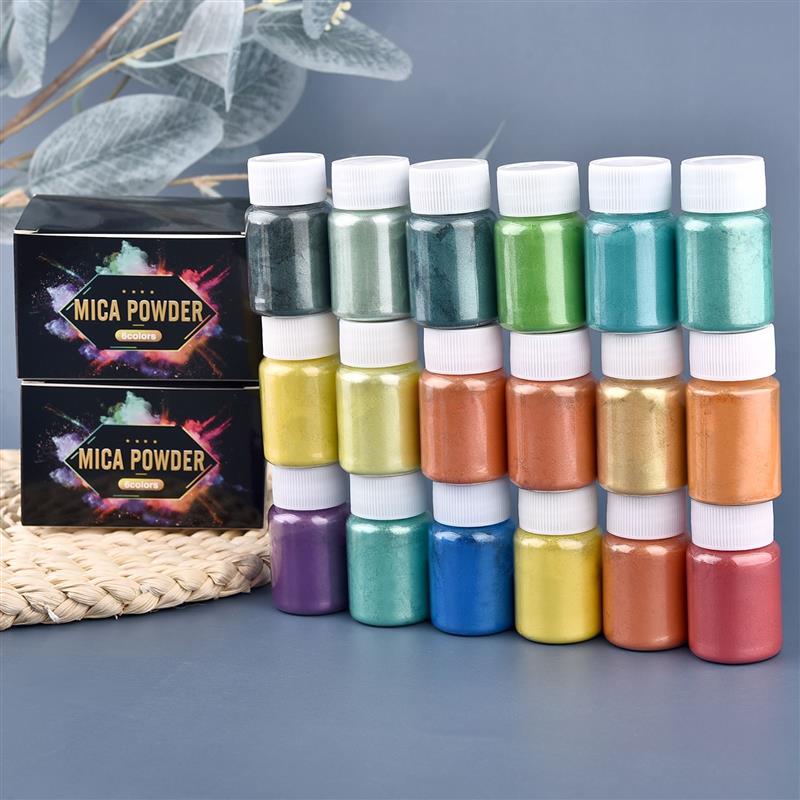 Juego de 6 uds de pigmentos en - Resin Pigment Set reseña y precio