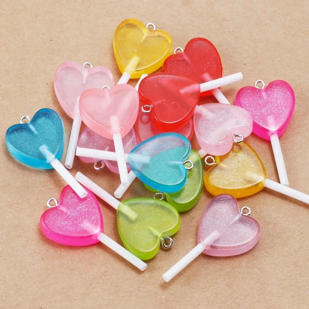10 unidades de dijes de resina - Resin Craft Material reseña y precio