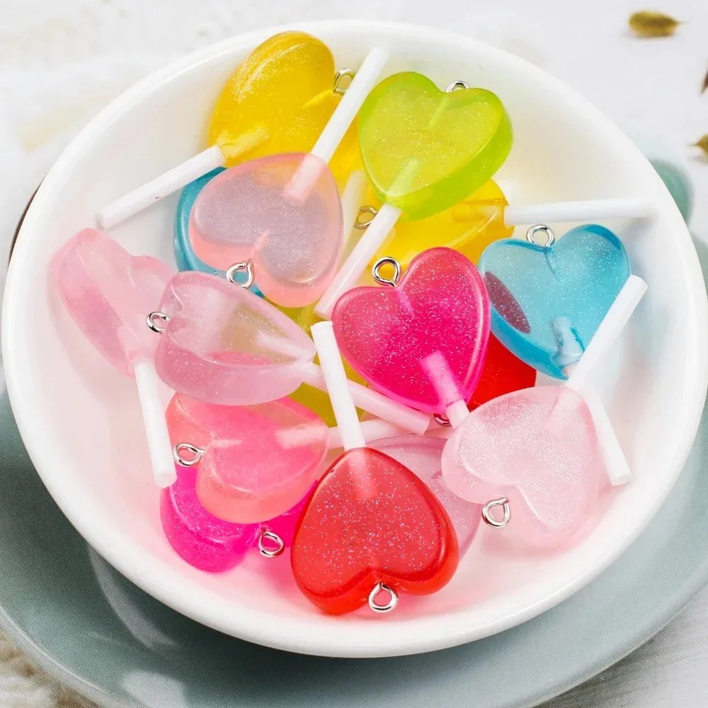 10 unidades de dijes de resina - Resin Craft Material reseña y precio