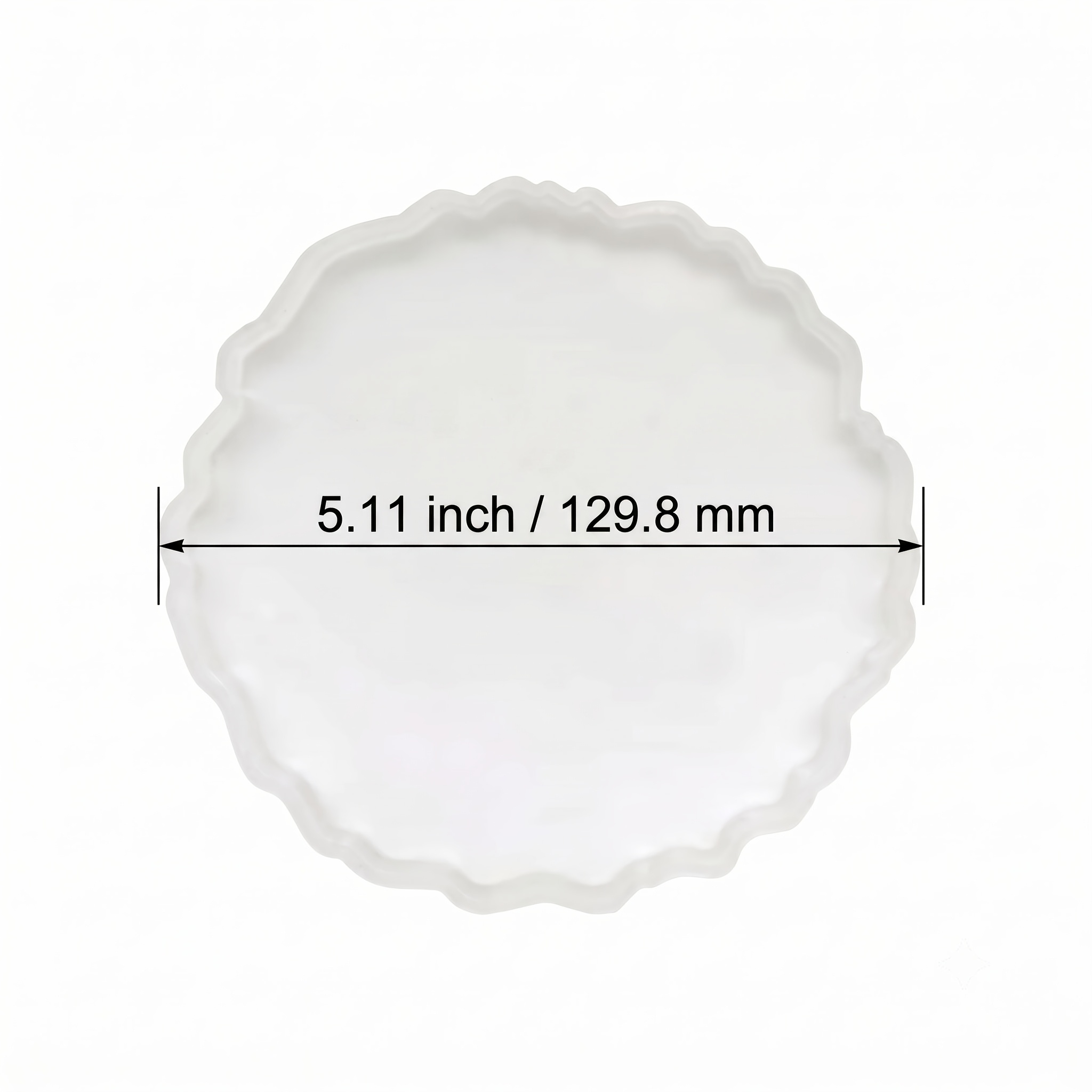 6 piezas de moldes de silicona - Geode Mold Silicone reseña y precio