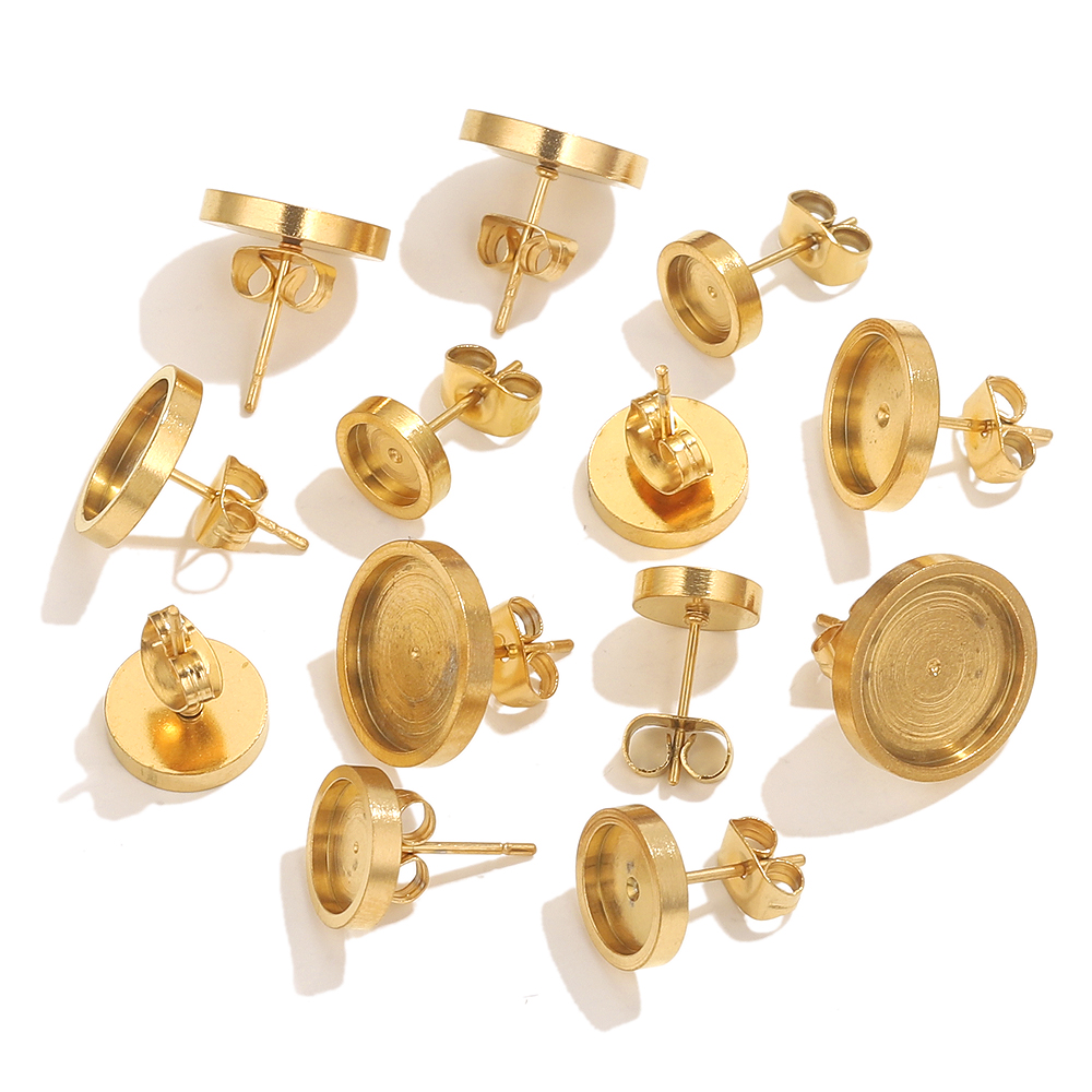 10 Uds. De pendientes dorados  - Resin Craft Kit reseña y precio