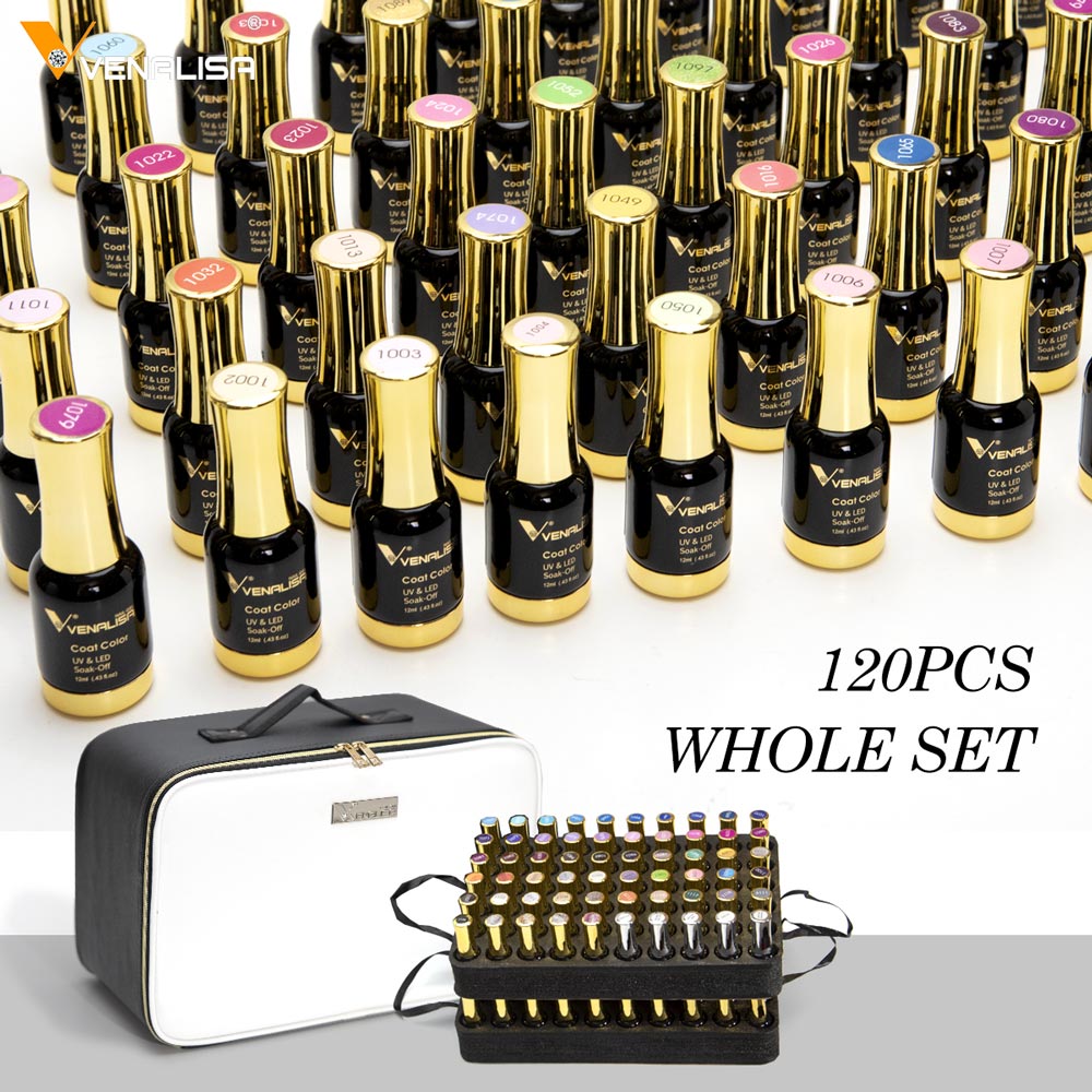 120 Uds * 12ml VENALISA barniz - Resin Glitter Pack reseña y precio