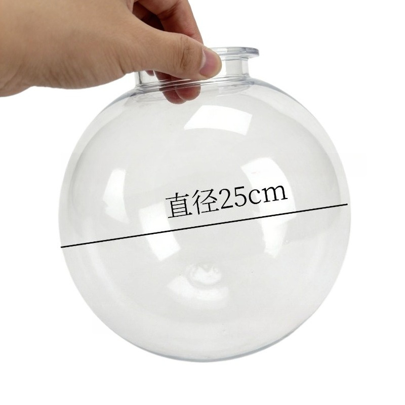 Cubo de plástico transparente  - Dome Mold Clear reseña y precio